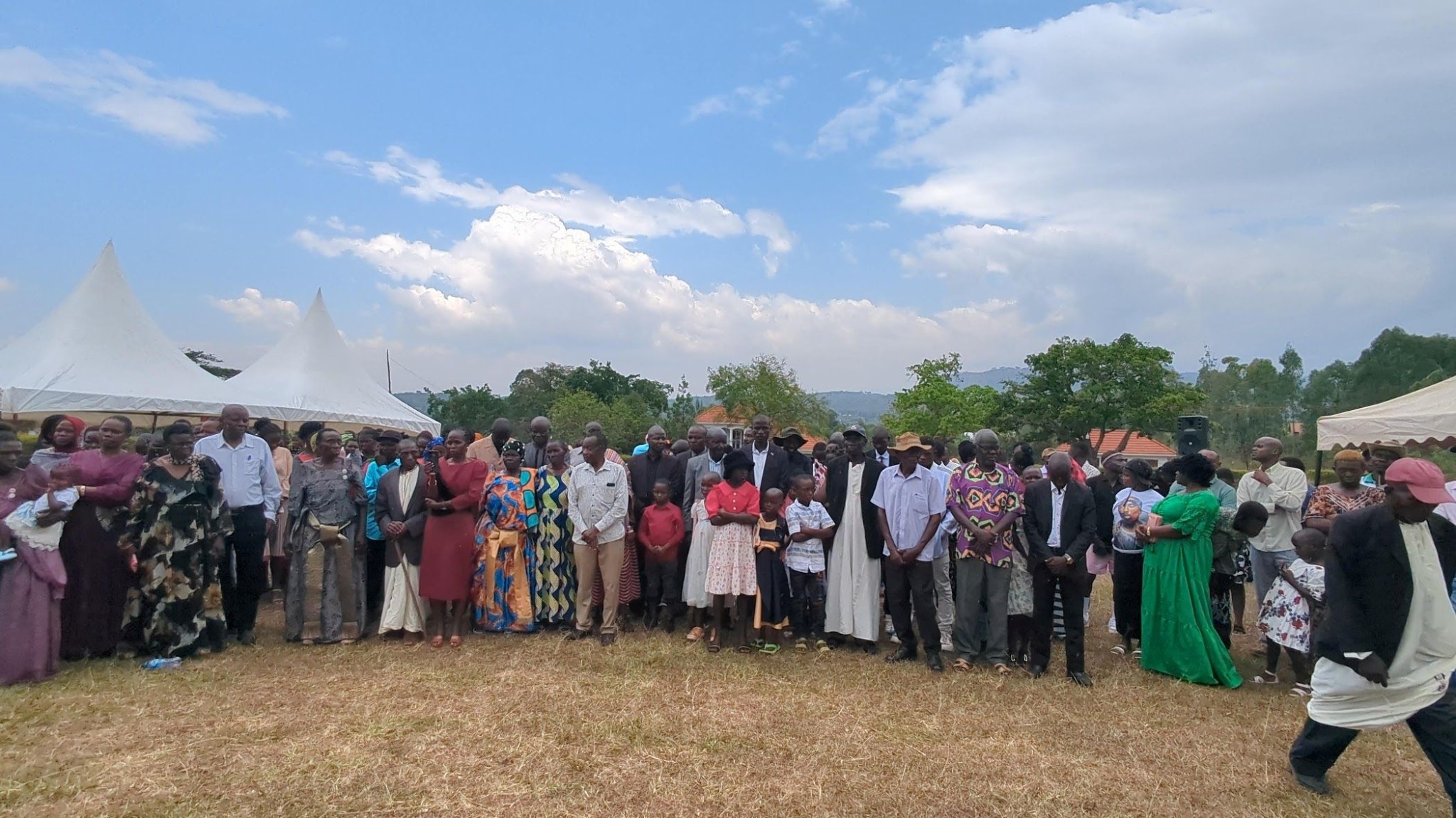 Bamaena clan members gathered at the AGM